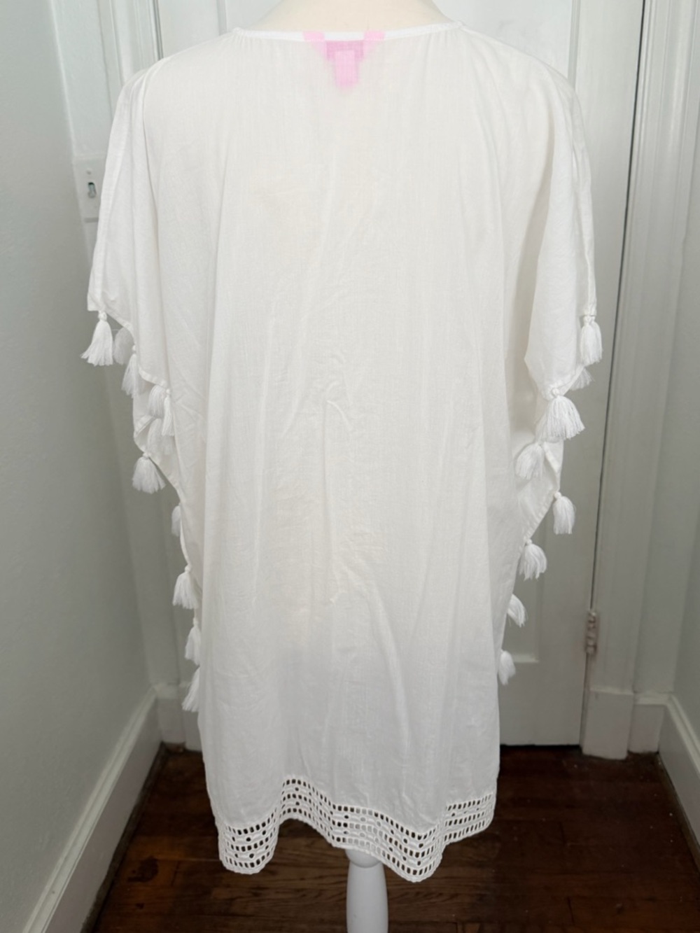 Lilly Pulitzer white swim cover up women’s S M - Picture 3 of 4